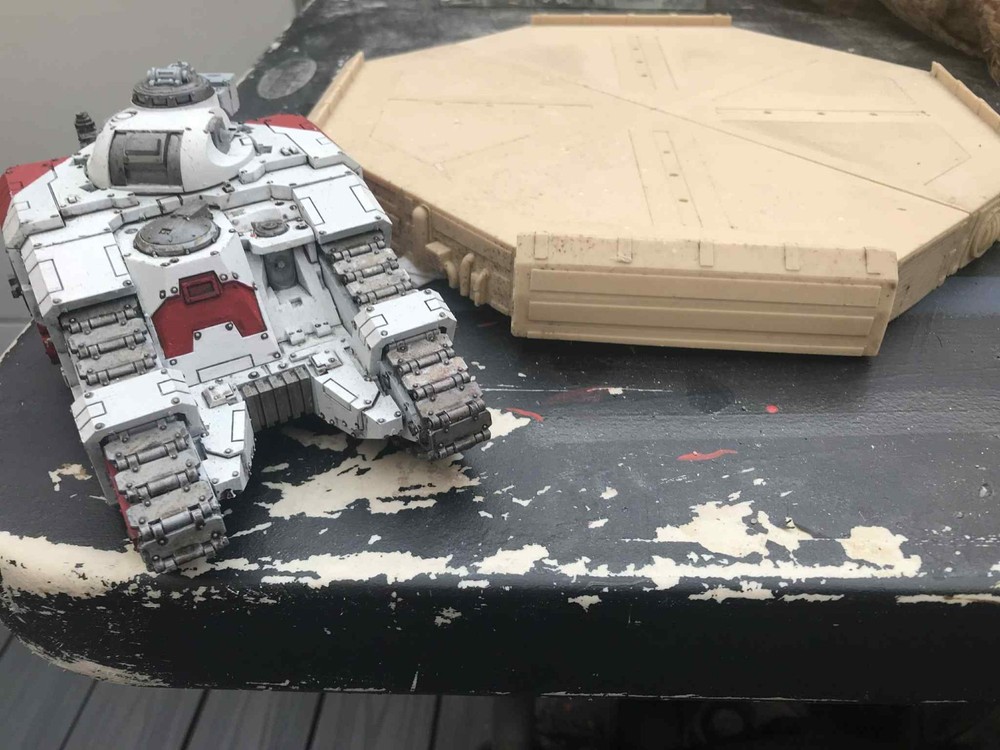 landing pad for warhammer 40k scenery