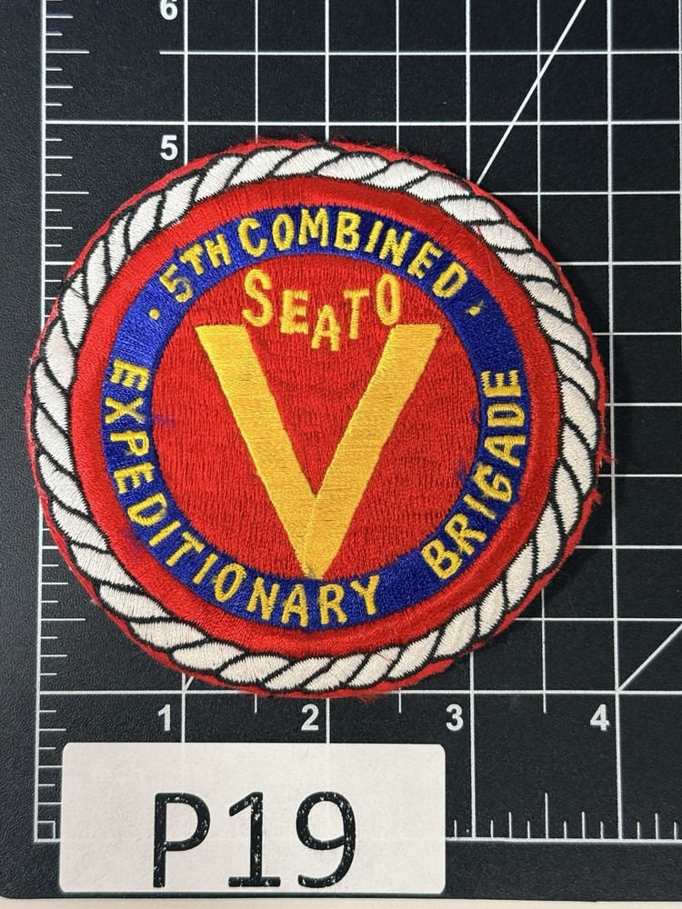 Original USMC 5th Combined Expeditionary BRIGADE (CEB) - “SEATO” Patch