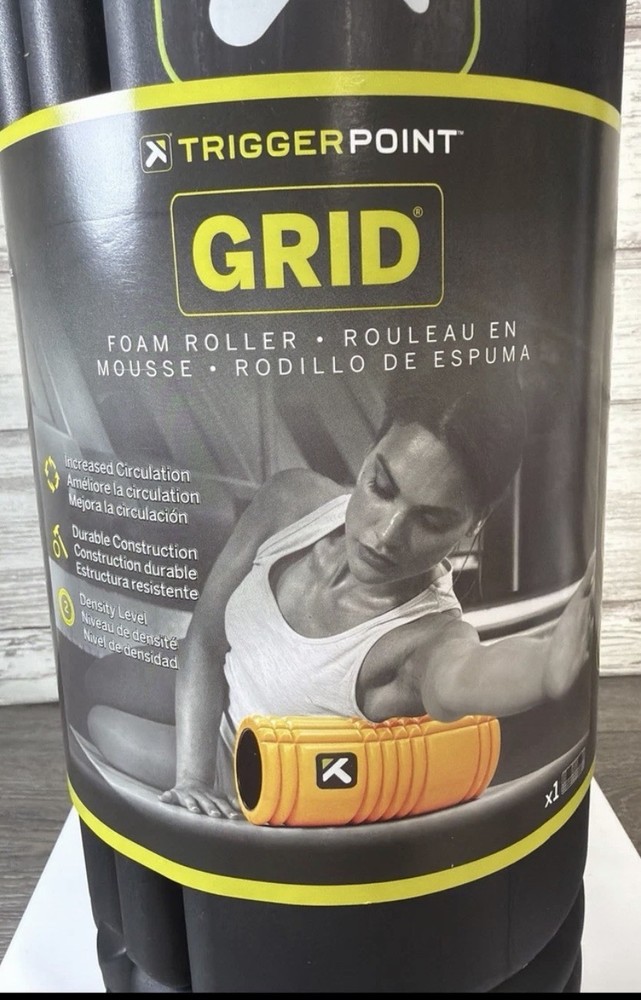 New Trigger Point PerformanceGrid Foam Roller (13"x 5" Wide) Deep Tissue Massage