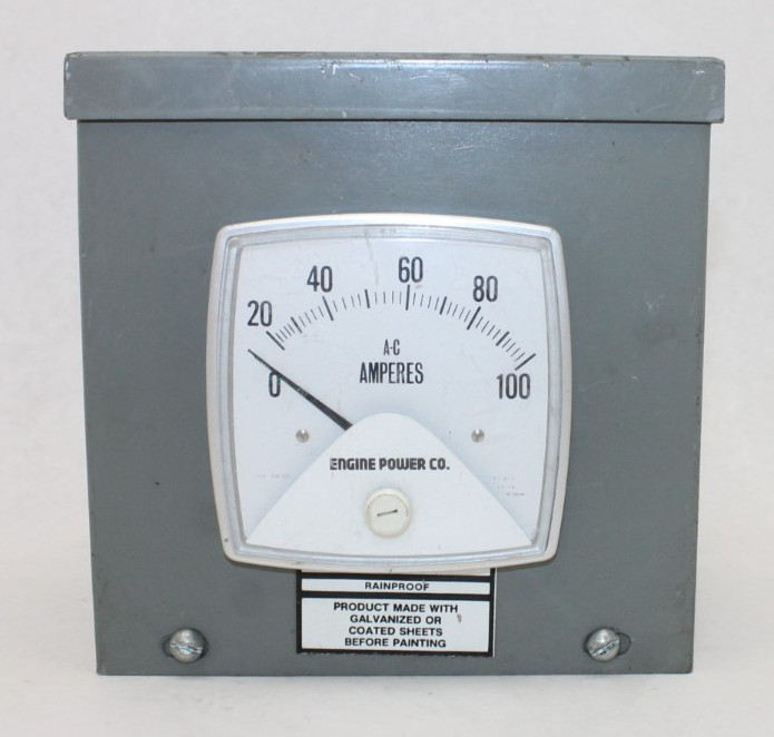 Crompton 016-02 AA-LSPK Enclosed Panel Meter
