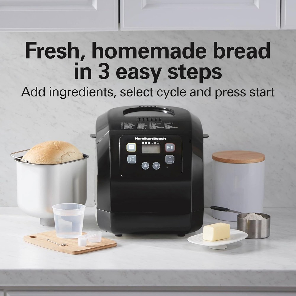 Beach Automatic Bread Maker Machine, Digital, Programmable, 12 Settings