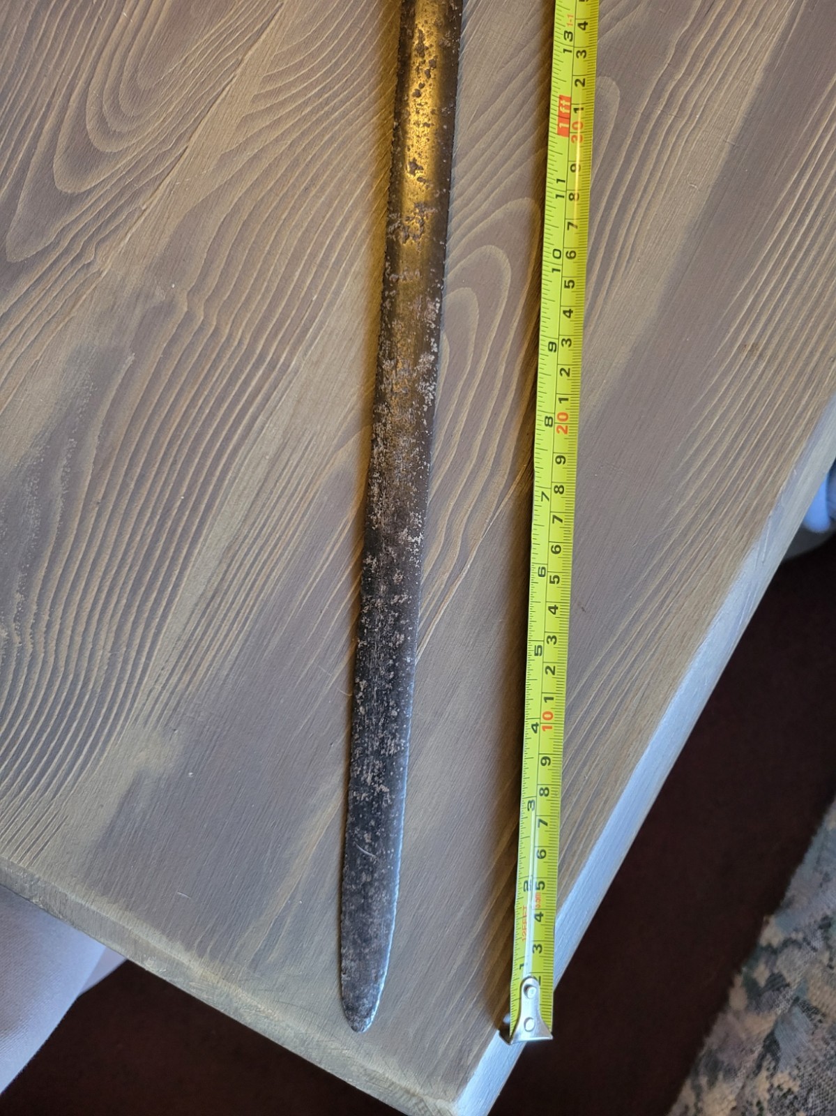 Mexican-Civil War Era Bone Handle Officer's Sword Antique Used