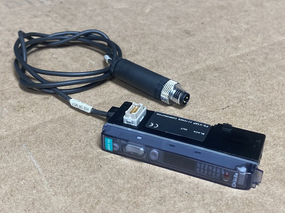 KEYENCE FS-V12P Fiberoptic Sensor Switch FAST SHIPPING