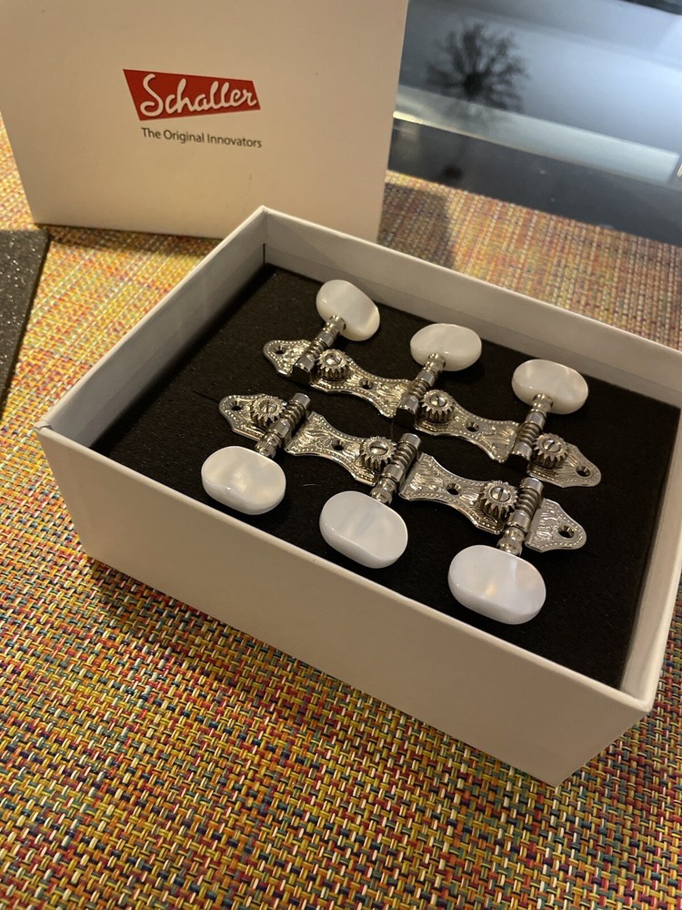 Schaller Classical steing rollers white