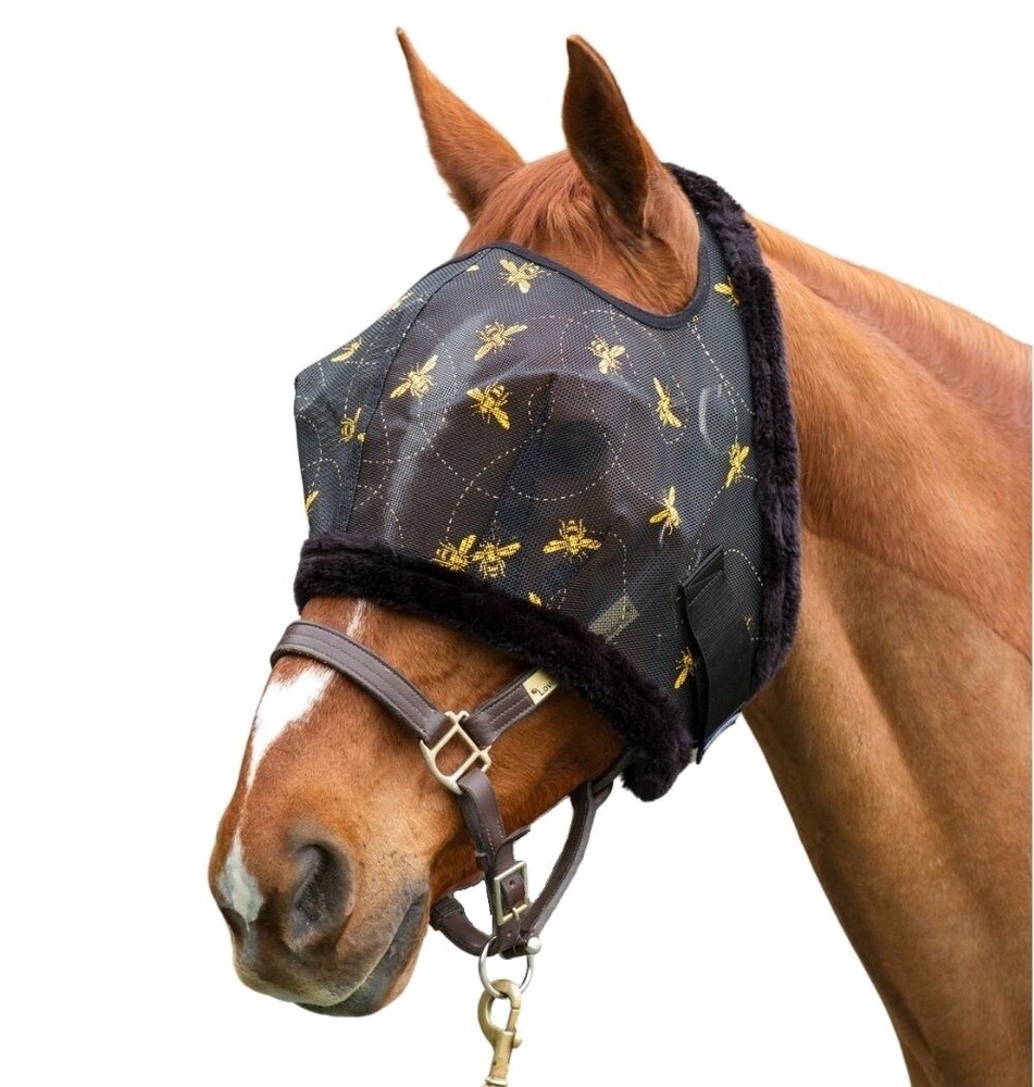 Mackey Equine Bee Mine Fly Mask - Medium, Large, XLarge