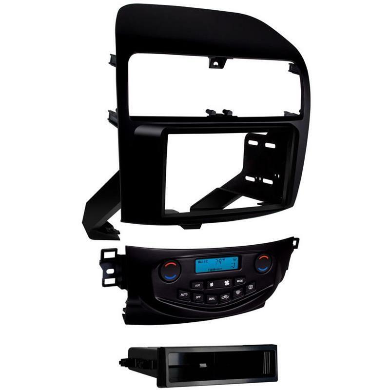 Metra 99-7809B Black Single/Double DIN Stereo Dash Kit for 2004-2008 Acura TSX