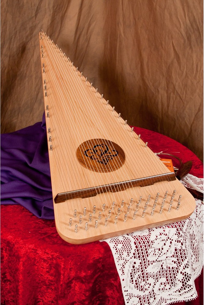 BARITONE PSALTERY & BOW RIGHT HAND ROUNDED
