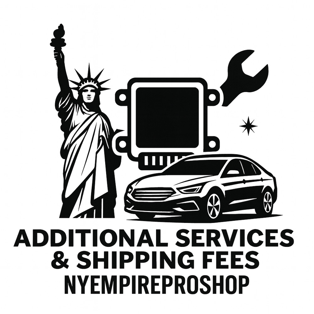 Additional Services & Shipping Fees