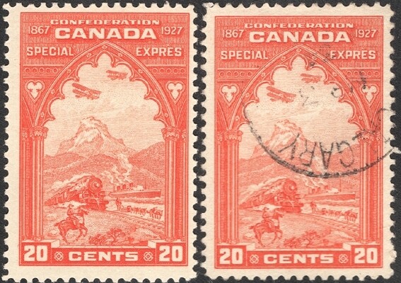CANADA, 1927. Special Delivery E3, Mint-Used