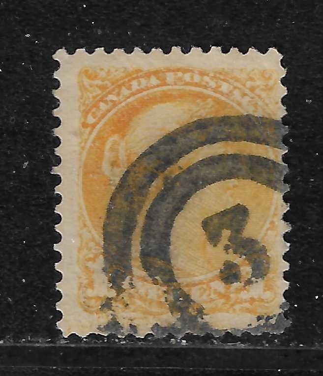 CANADA      SC35     USED WITH 2 RING CANCEL    "3"  QUEBEC