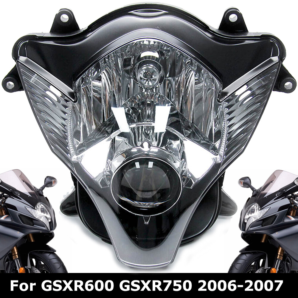 Front Headlight Assembly Headlamp For Suzuki GSXR600 GSXR750 2006 2007 K6 06 07