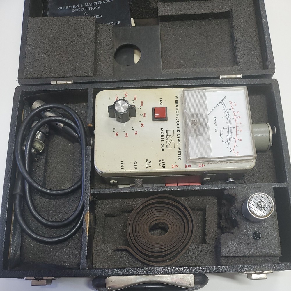IRD Mechanalysis Model 308 Vibration/Sound Level Meter [Ref A]
