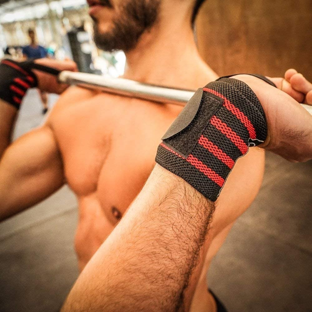 Wrist Wraps Weightlifting Thumb Loop Support for Strength Training Powerlifting