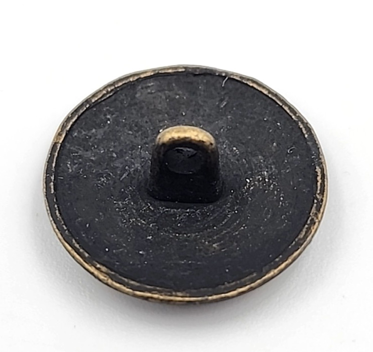 Guess Jeans Shank Button 20mm Black Brass Tone 1981 Script Replacement