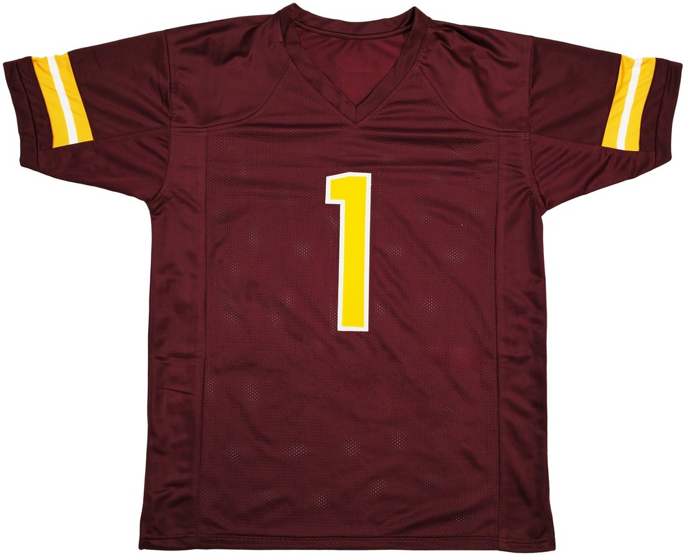 Washington Commanders Jahan Dotson Signed Maroon Jersey Beckett Wit