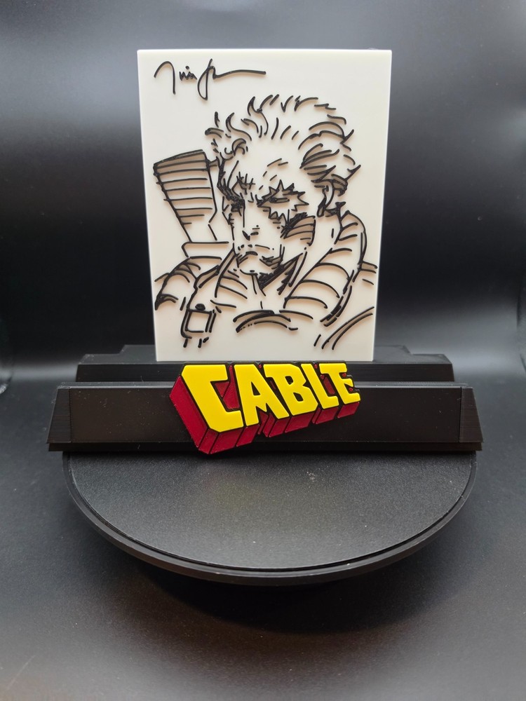 Cable Comic Book Display Stand for Graded CGC, CBCS, and Non-Graded Comics
