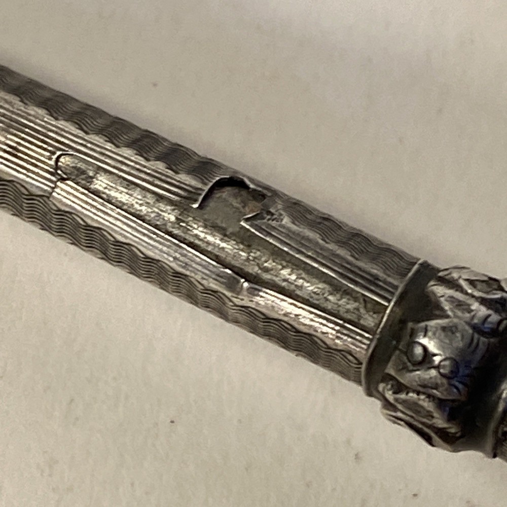 Antique Victorian Telescoping Mechanical Pencil READ