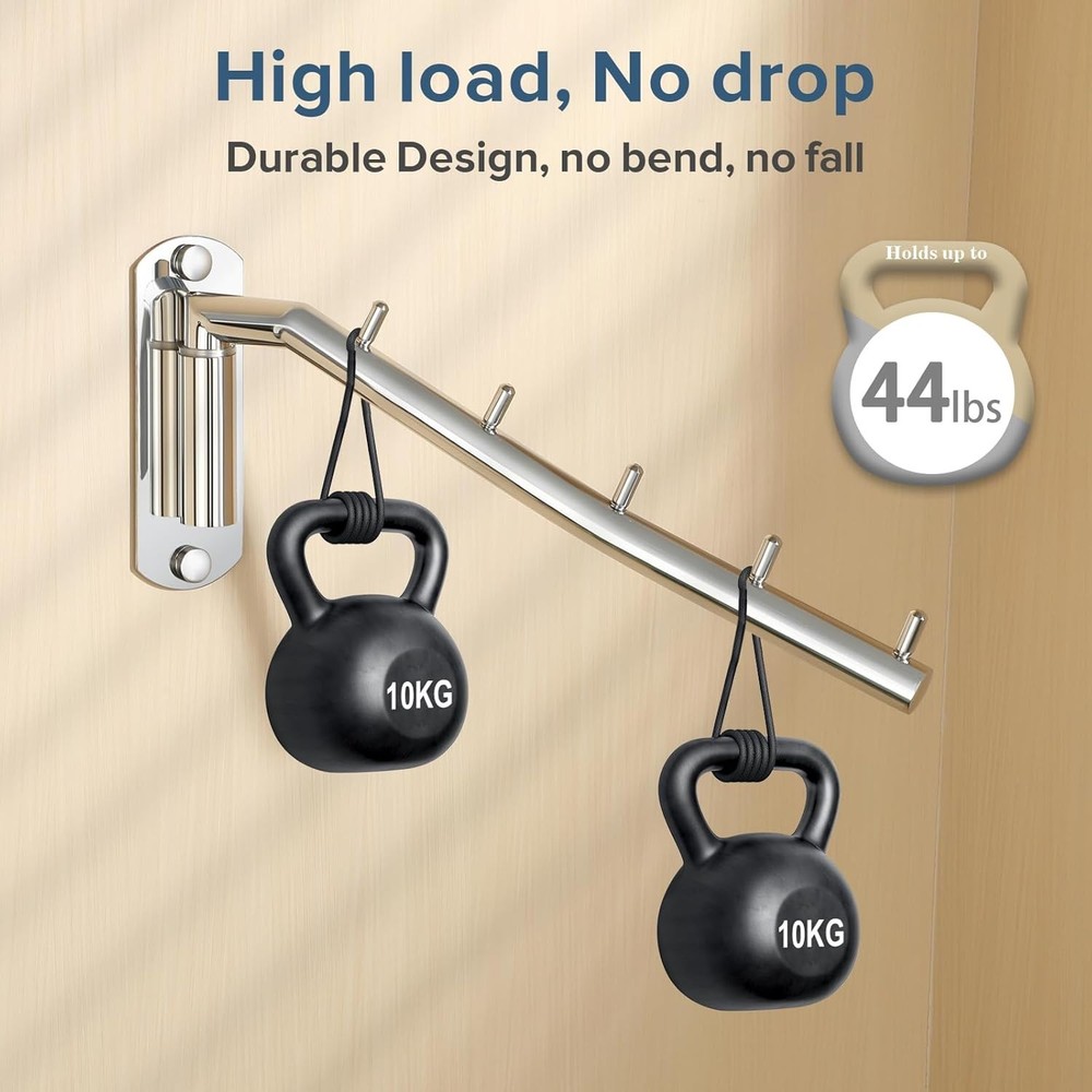 Space-Saving Swivel Clothes Drying Rack - Polished Chrome, 40 lbs Capacity