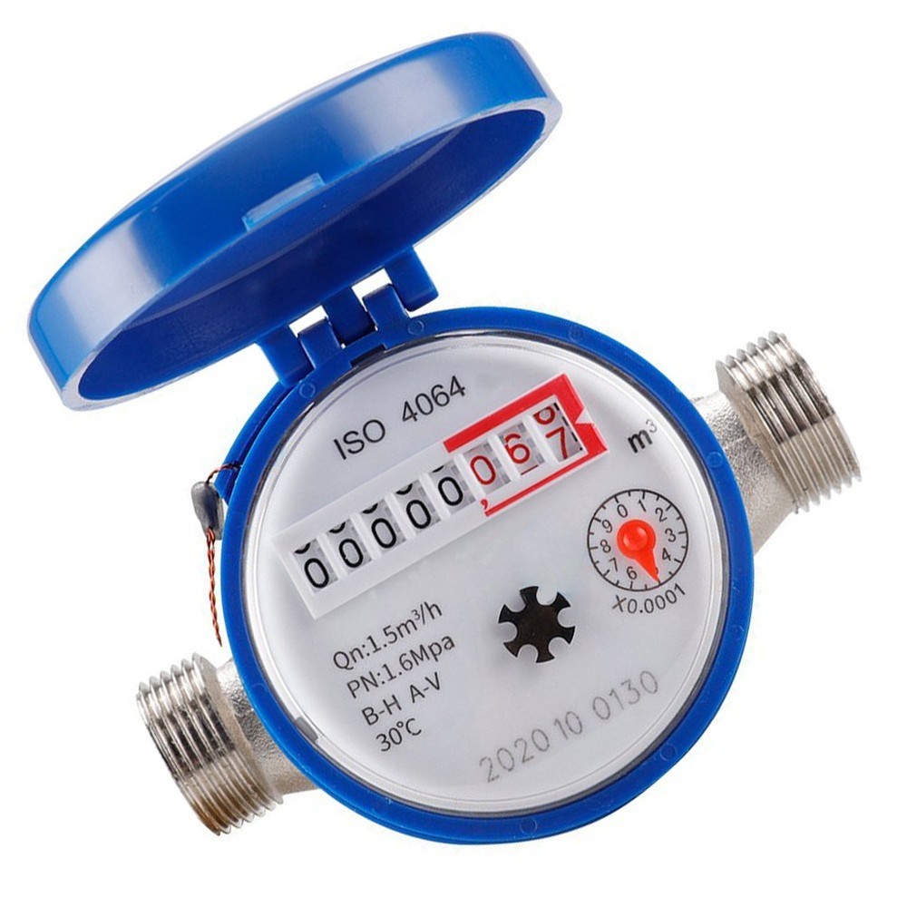 Smart digital water meter household mechanical rotor pointer cold water meter