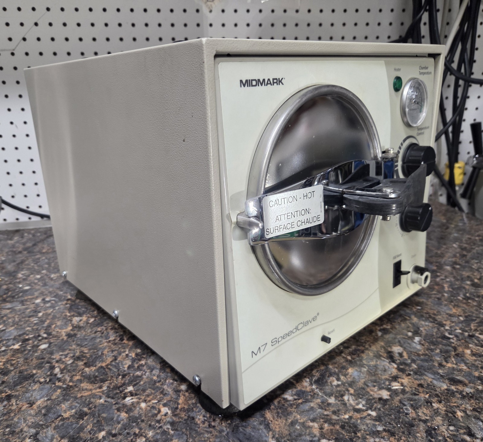 M7 Midmark Ritter Sterilizer Steam Autoclave Speedclave dental tattoo vet