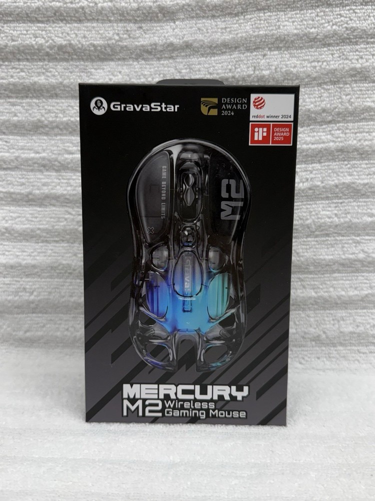 Gravastar Gaming Mouse Mercury M2 TransBlack