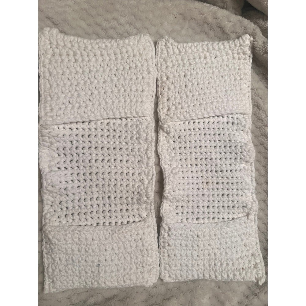 2X Swiffer Reusable Pads Mop Sweeper Crochet Duster New