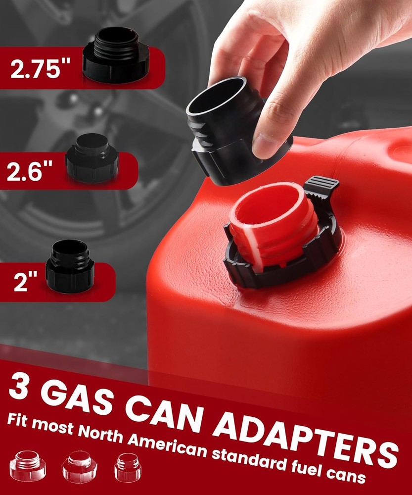 Gas Pump for Can - Battery Powered Pump: