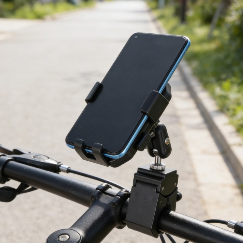 Ergonomic Phone Support with 360 Rotate & Fast Release for Studio Recording