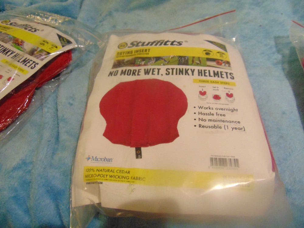 StuffIts Drying Insert For Full Helmets Odor Control, Reusable, Natural Cedar