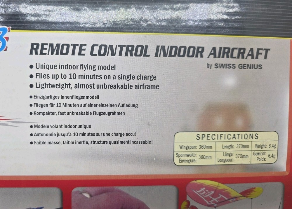 Phase 3 Flit Remote Control Indoor Aircraft. Read Description...