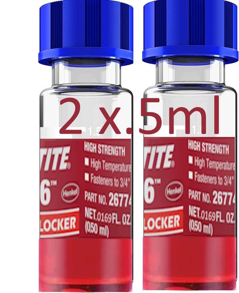 Loctite 266Threadlocker 1.0Ml Glass bottle Threadlocker 70 drops