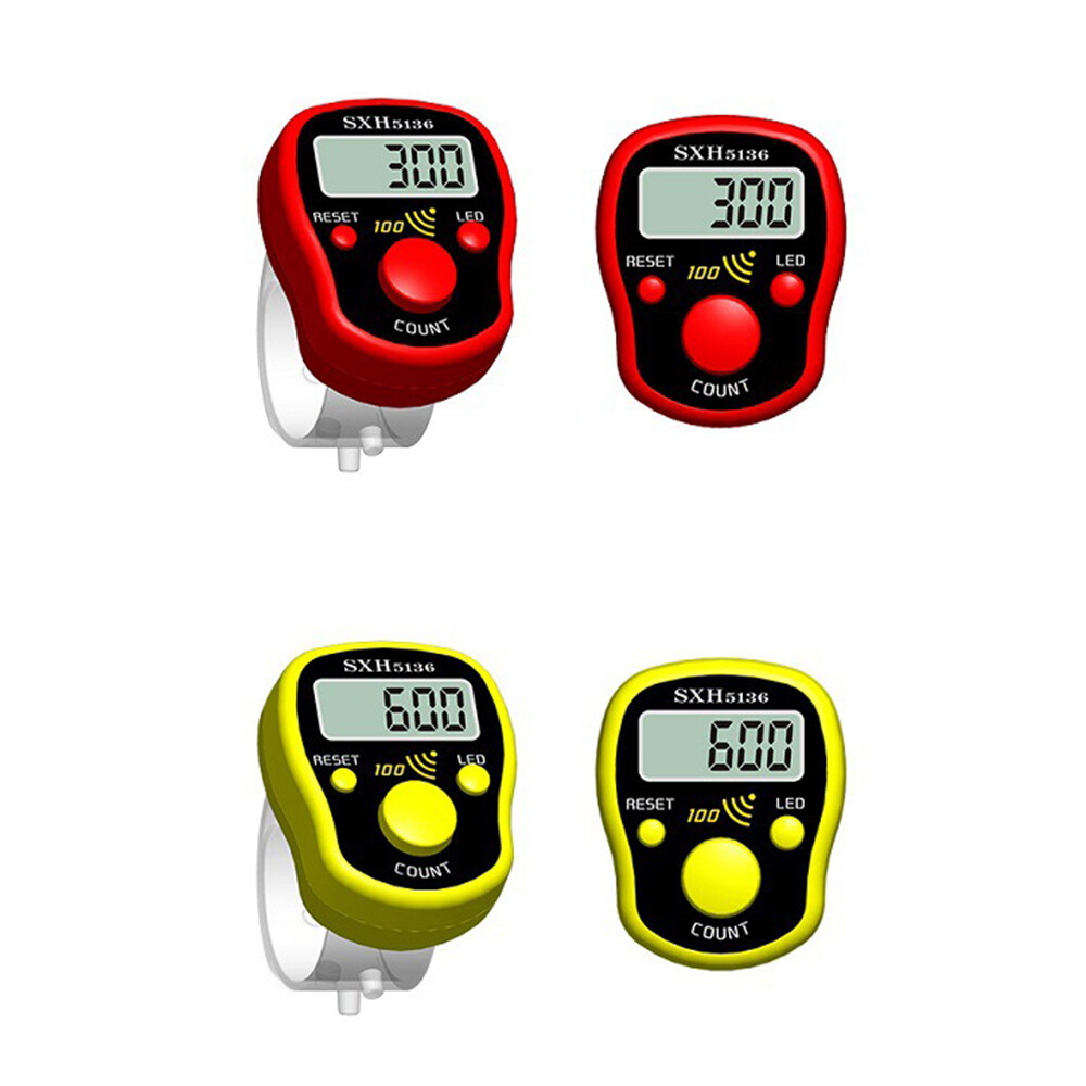 Mini LCD Electronic Digital Finger Hand Held Tally Counter Ring Digital Clicker