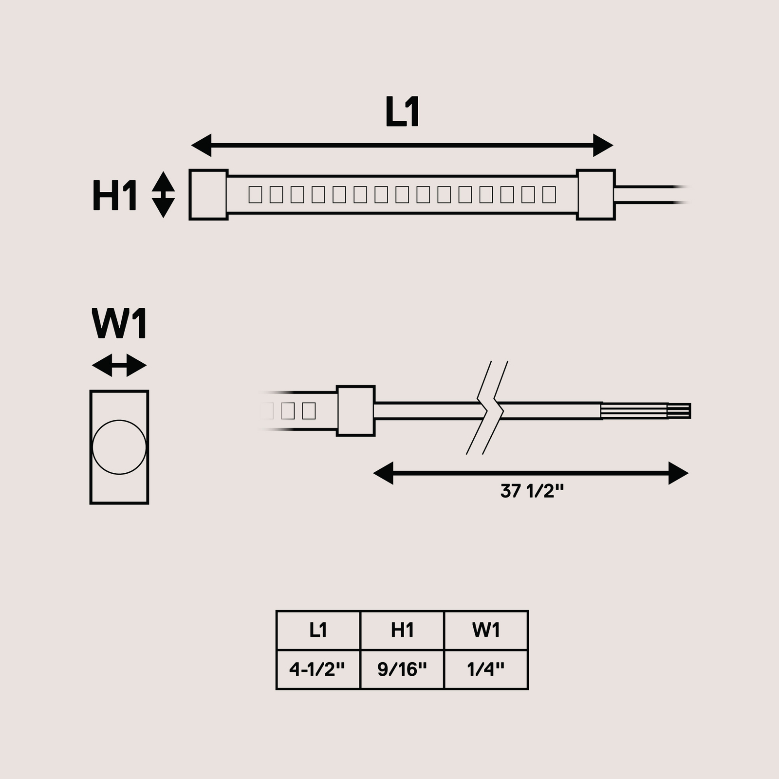 2pc 5" Flexible Motorcycle Amber LED Running & Turn Signal Tail Light Strip Kit