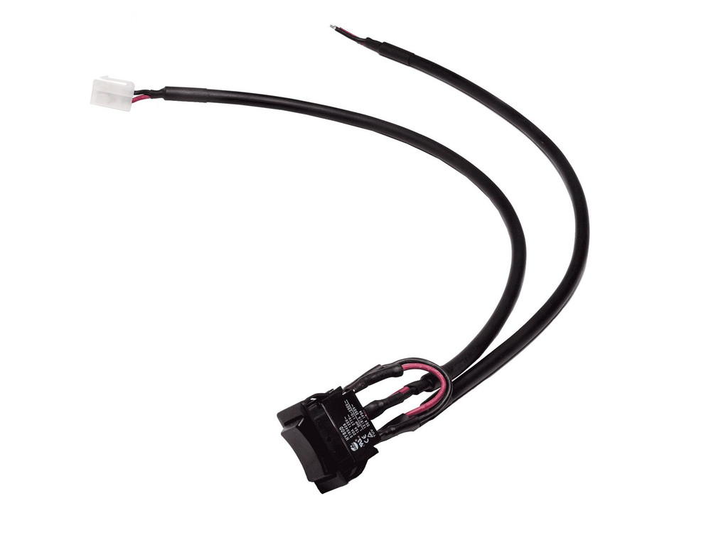 Rocker Switch - Momentary - Attached Wires - DPDT for Linear Actuators