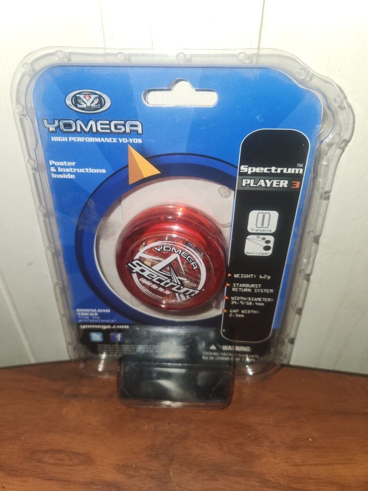 Yomega Spectrum Light Up Yo Yo Red