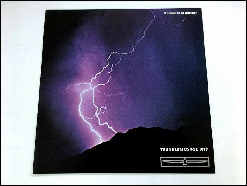 1977 Ford Thunderbird 12-page Vintage Original Car Sales Brochure Catalog