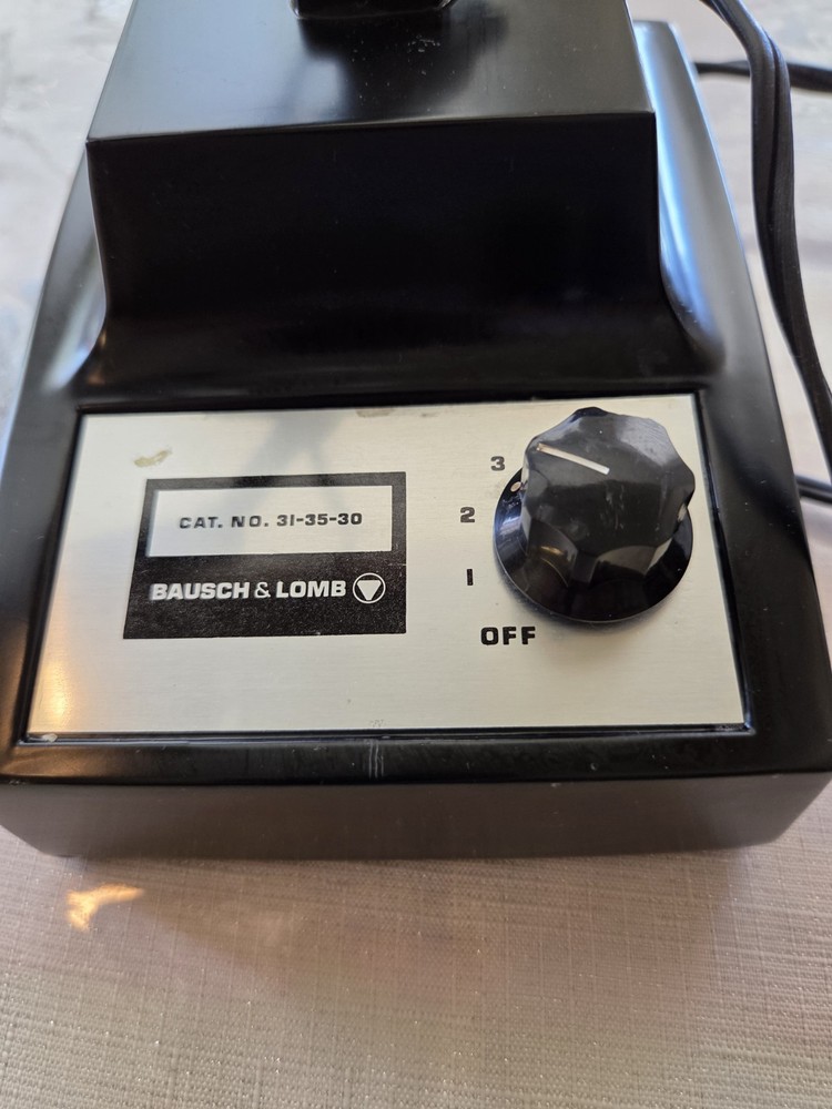 Bausch & Lomb 31-35-30 Illuminator & Transformer For Microscope Adjustable Stand