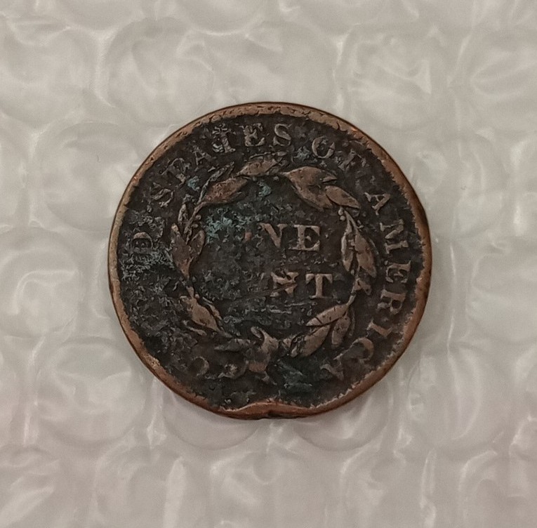 USA Coronet Head Cent 1834~* G ~ Large Cent
