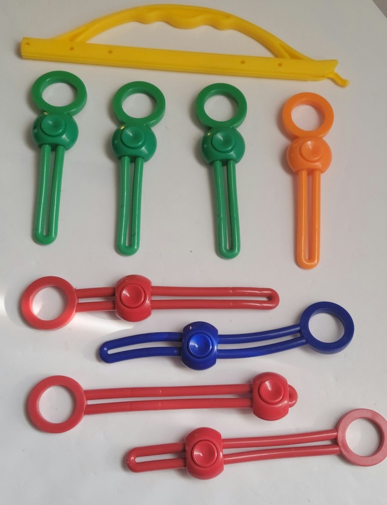 8PCS Portable Sealing Strap Multi-purpose Sealer For Food Snacks Data Cables