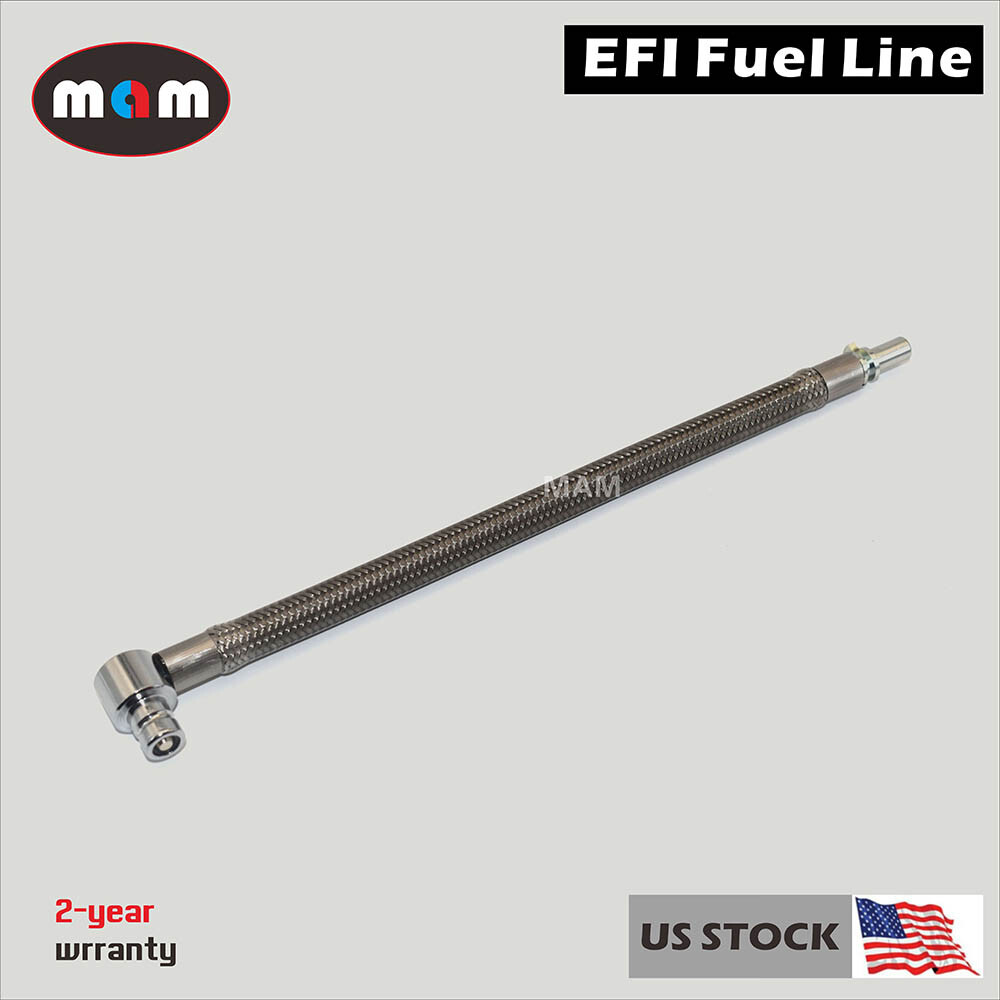 NEW 2PCS Stainless Upgraded EFI Fuel Line For Harley 07-21 Sportster XL883 1200