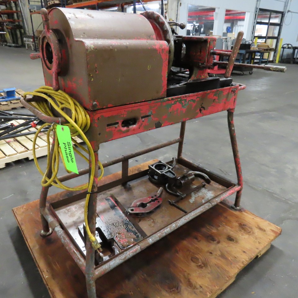 Oster 502 Pipe Thread Cutting Machine 110V Single Phase 1Ph