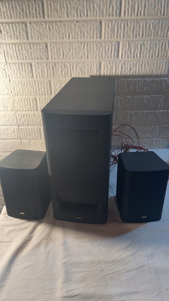 JVC Home Theater Speaker System With Subwoofer