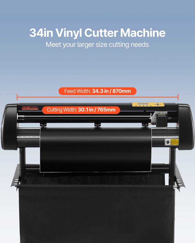 VEVOR Vinyl Cutter 34In Manual Plotter SignMaster Accessory