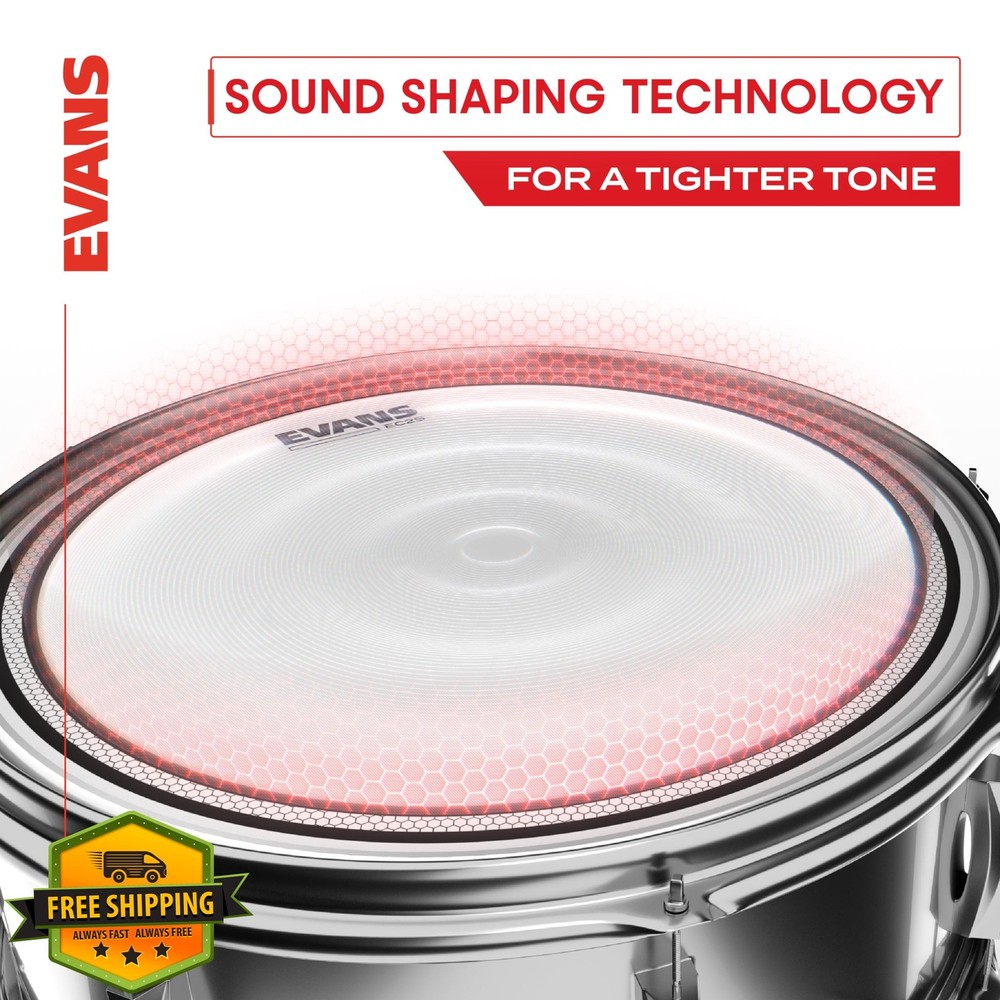 Evans EC2S Coated 8 Inch Tom Drumhead