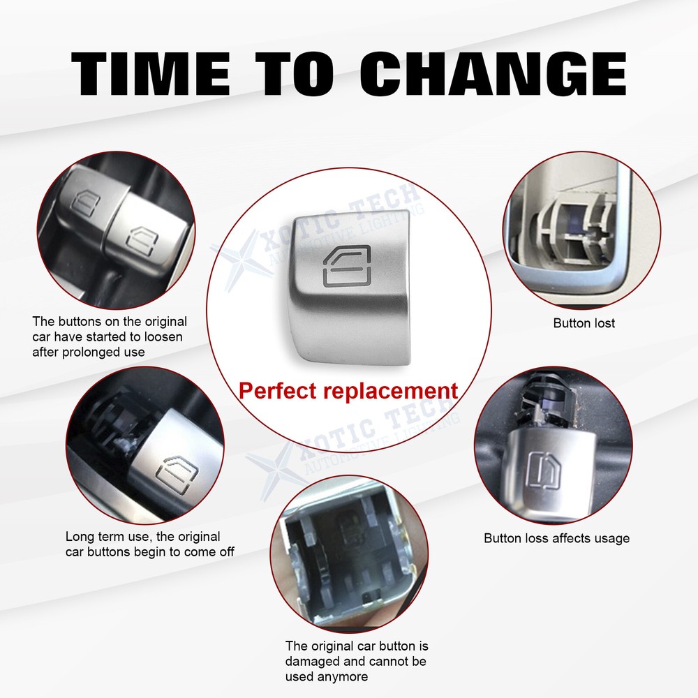 Driver Side Master Power Window Control Replacement For Mercedes Benz C E Class