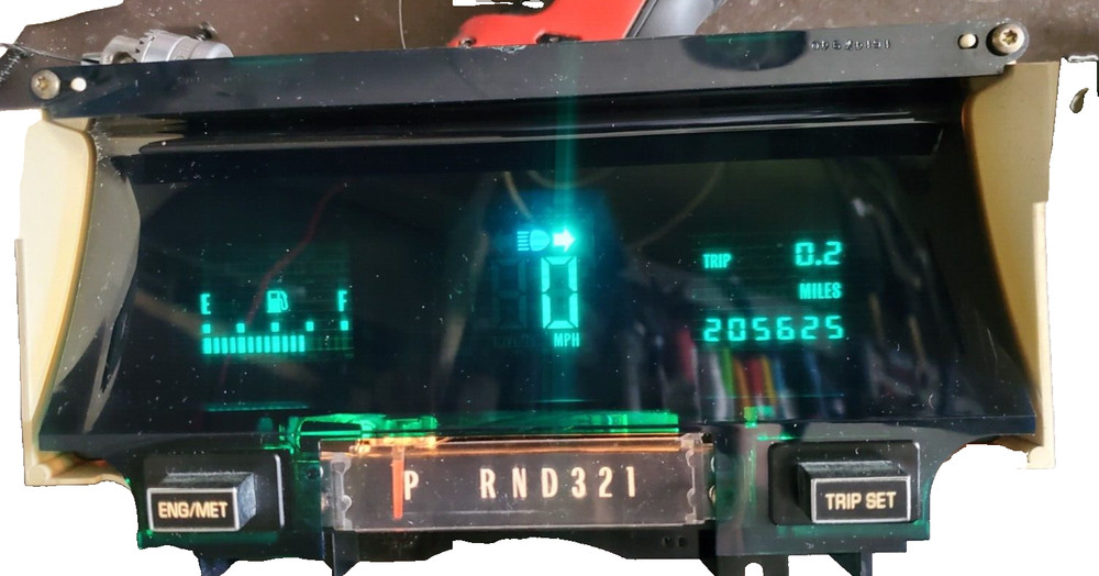 Cadillac Brougham INSTRUMENT CLUSTER CORE CHARGE 1990 1991