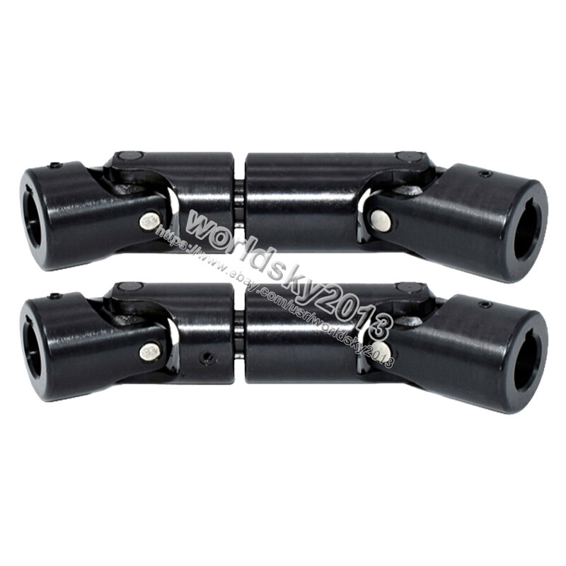 1x Scalable Three-section Universal Joint Coupling Shaft Motor Connector Coupler