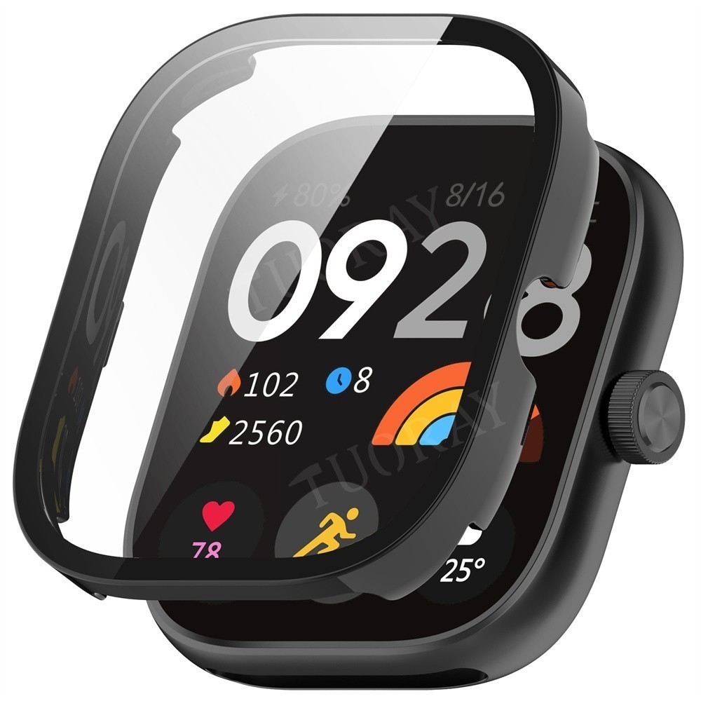 Tempered Glass Case For Redmi Watch 4 Screen Protector Cover Replacement Shell
