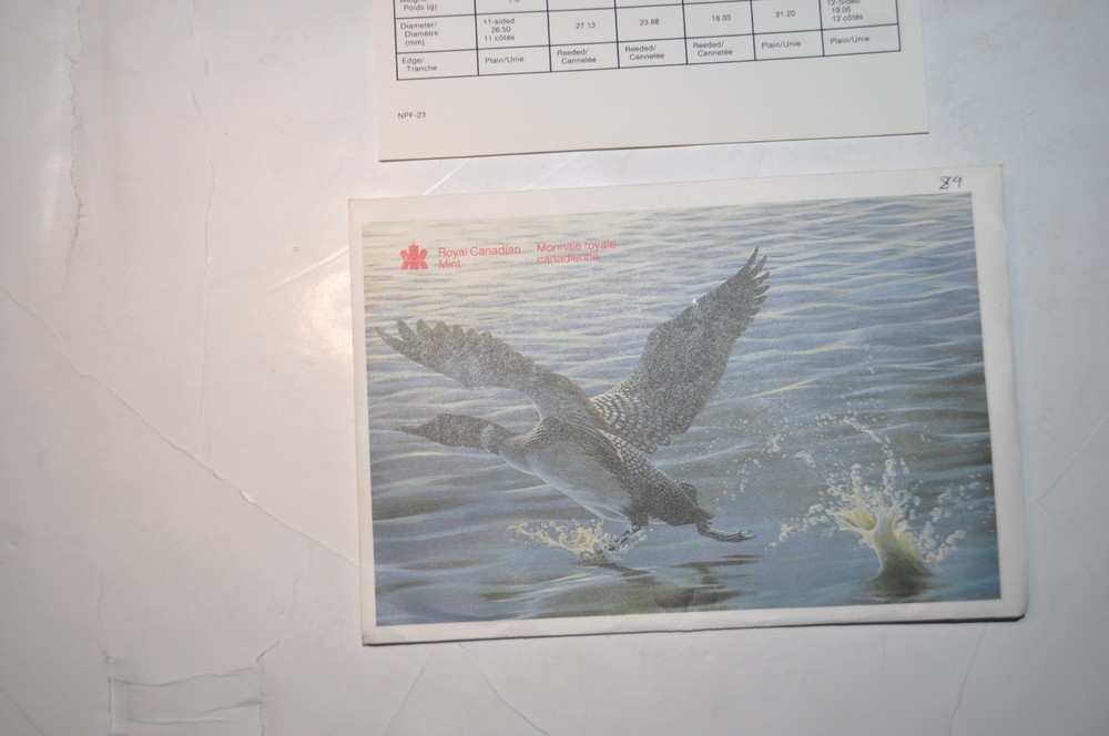 1989 Royal Canadian Mint Set