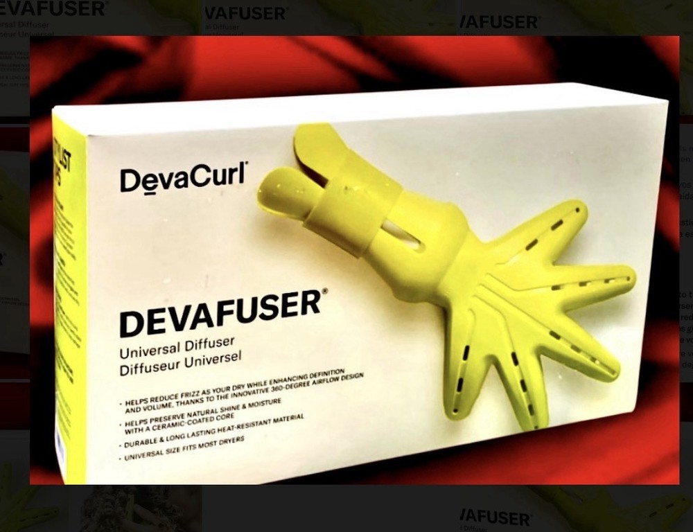 2 PACK DevaCurl DevaFuser Attachment Universal Curly Hair Dryer Diffuser